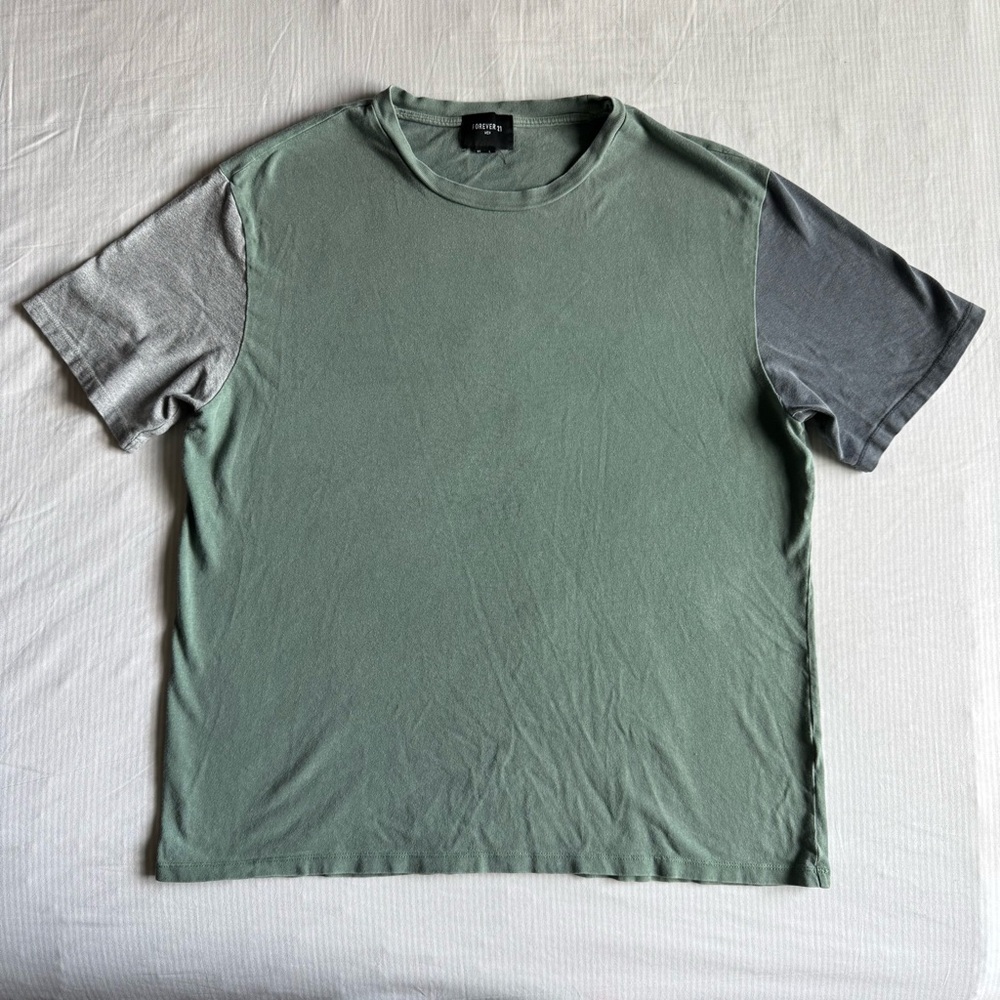 Forever 21 color block t-shirt